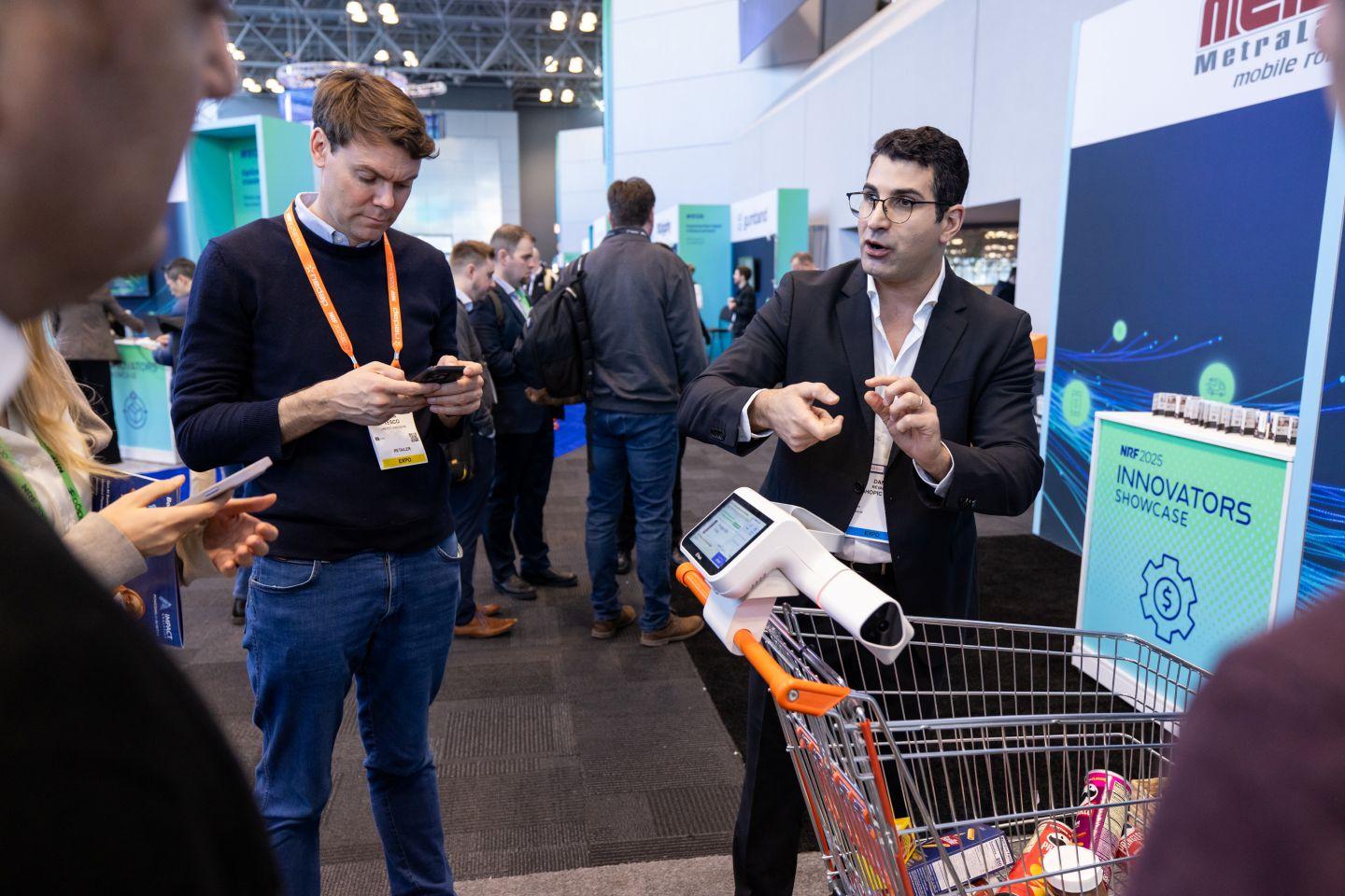 People at NRF's innovators showcase.