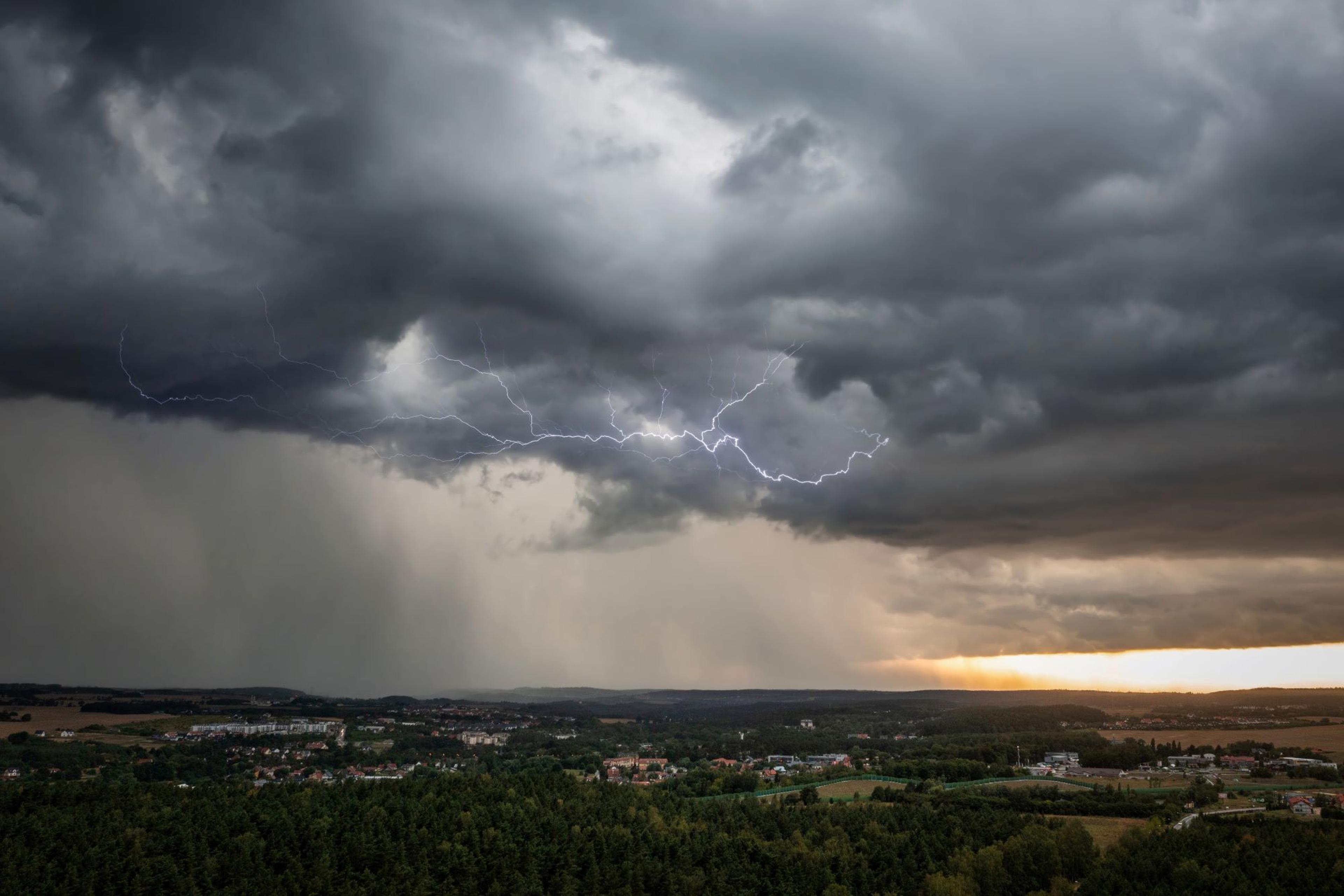 A thunderstorm